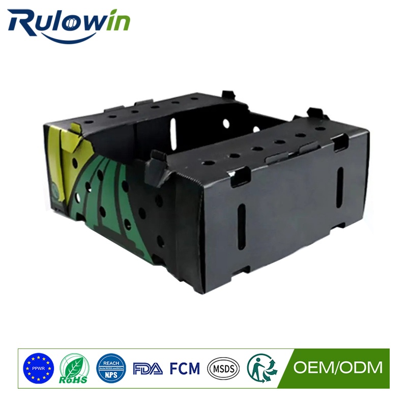 Crates for Produce That Ships with Ice