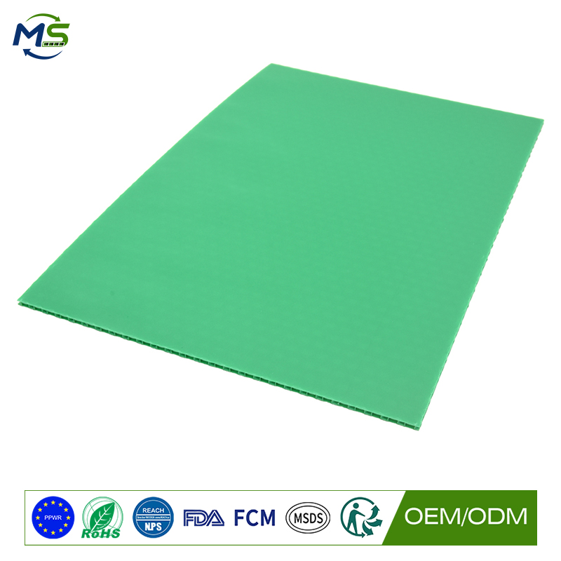 Durable PP Floor Protection Sheet with Felt Backing for Construction Site Surface Protection