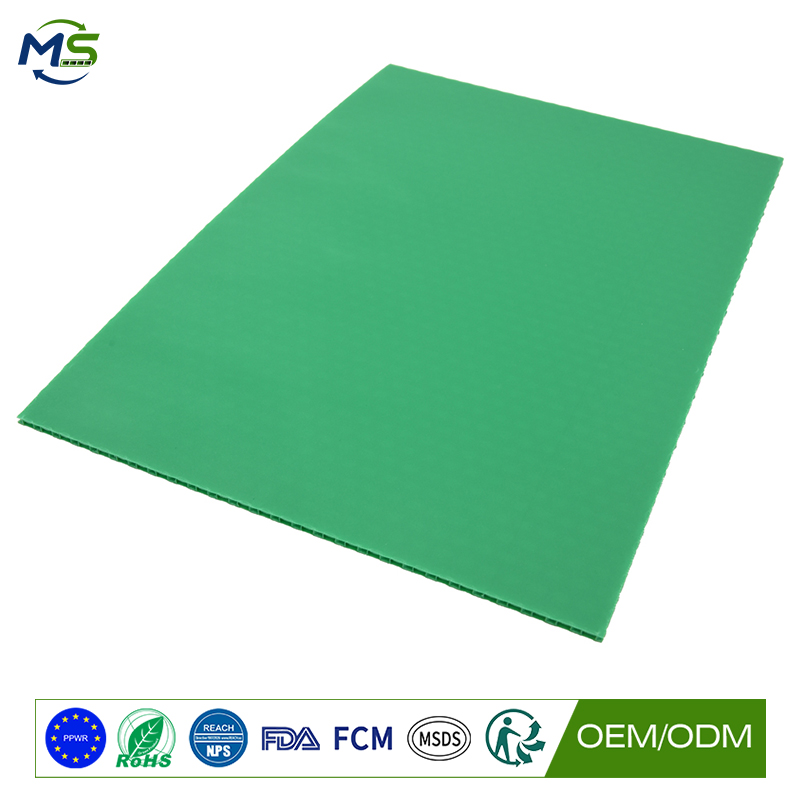 Temporary Stair Protection Board with Felt Backed PP Honeycomb Panel for Renovation