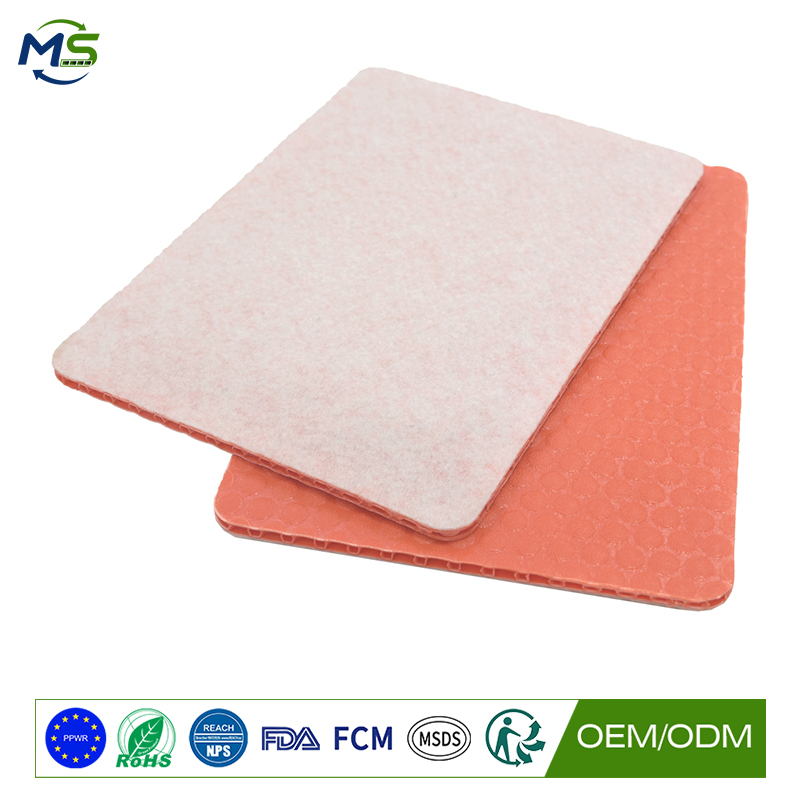 Heavy Duty Honeycomb PP Floor Protector with Felt Layer for Professional Construction Projects