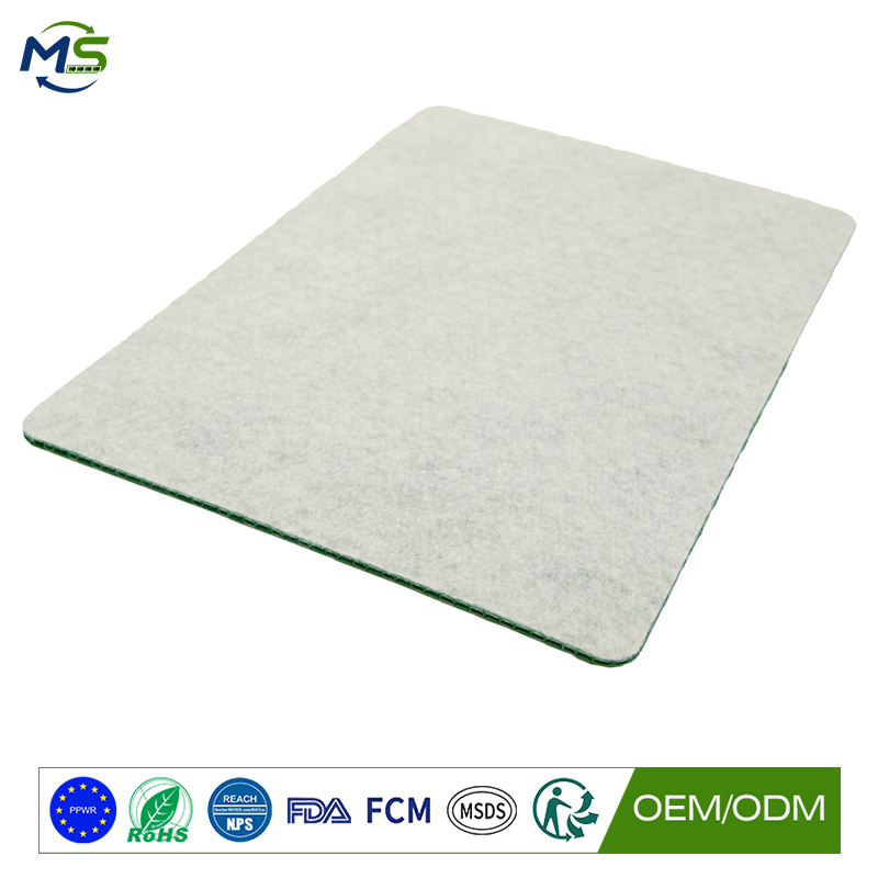Felt Backed PP Construction Protection Board for Temporary Floor Wall and Stair Protection