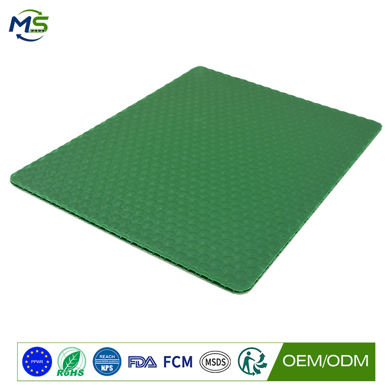 PP Stair Protector with Felt Surface for Hardwood Concrete and Finished Stair Protection