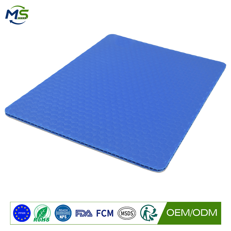 Waterproof PP Honeycomb Construction Protection Board with Felt Surface for Renovation
