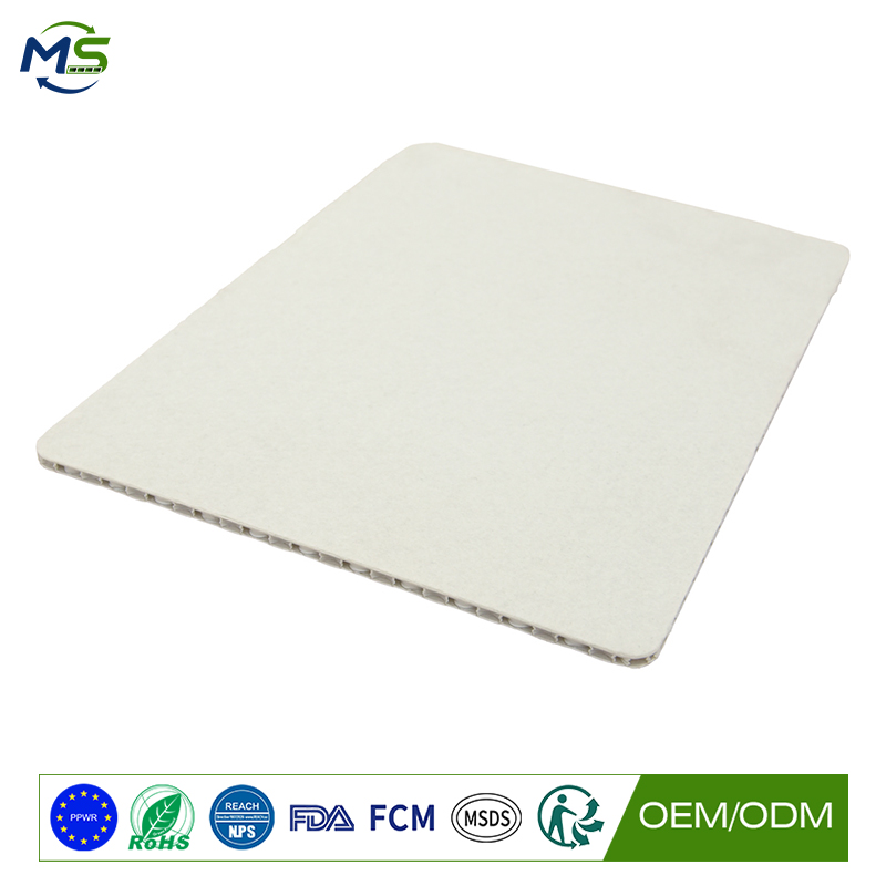 PP Wall Protection Board with Felt Backing for Construction and Interior Renovation Projects