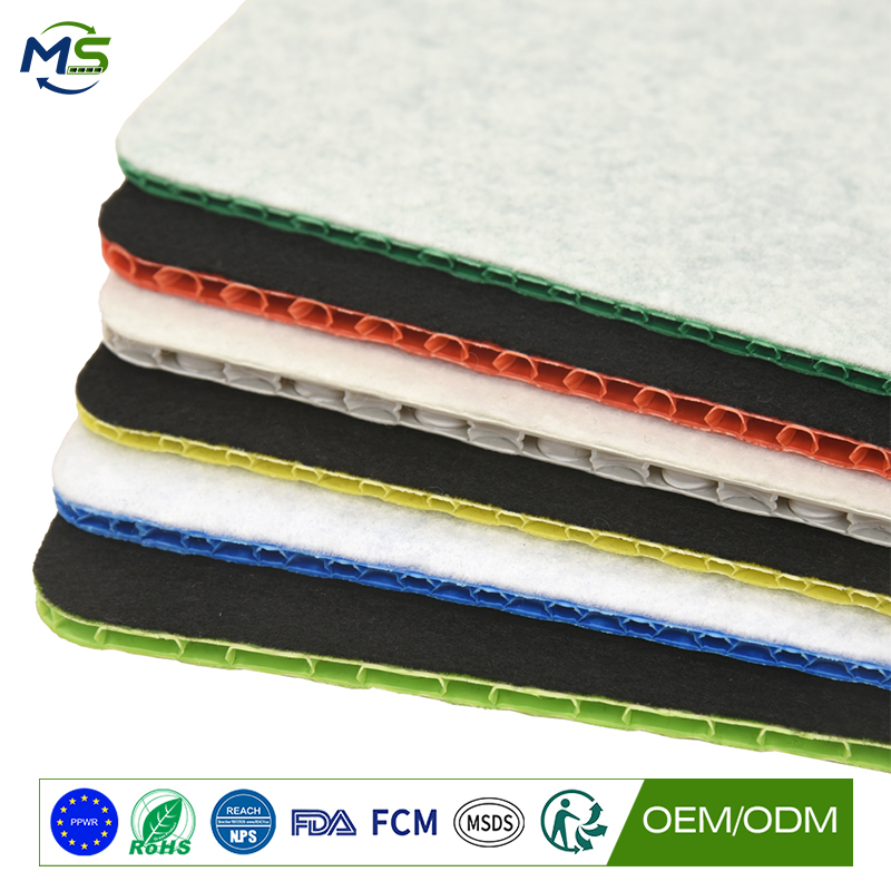 Felt Backed PP Floor Protection Panel for Construction Flooring Renovation and Remodeling
