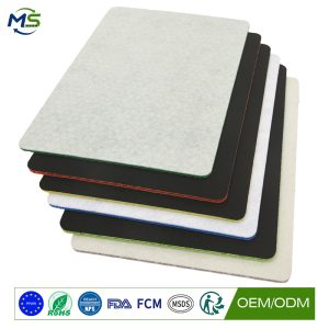 Felt Covered PP Honeycomb Wall Protection Panel for Construction and Remodeling