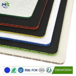 Heavy Duty Felt Backed PP Floor Protection Sheet for Construction and Remodeling Applications