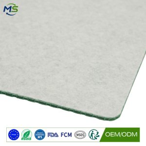 Reusable Plastic Floor Protection Board with Felt Layer for Construction and Remodeling