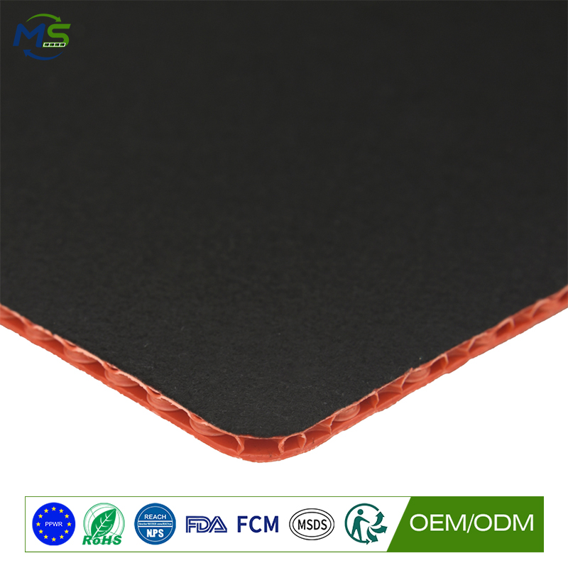 PP Stair Protection Panel with Felt Surface for Construction and Remodeling Projects