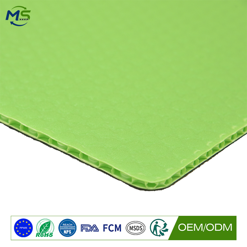 PP Wall Protector with Felt Surface for Interior Renovation and Construction Protection