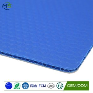 PP Wall Protection Panel with Felt Surface for Construction and Remodeling Applications