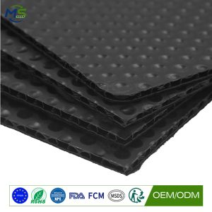 Temporary Wall Protection Board with Felt Backed PP Honeycomb Panel for Construction