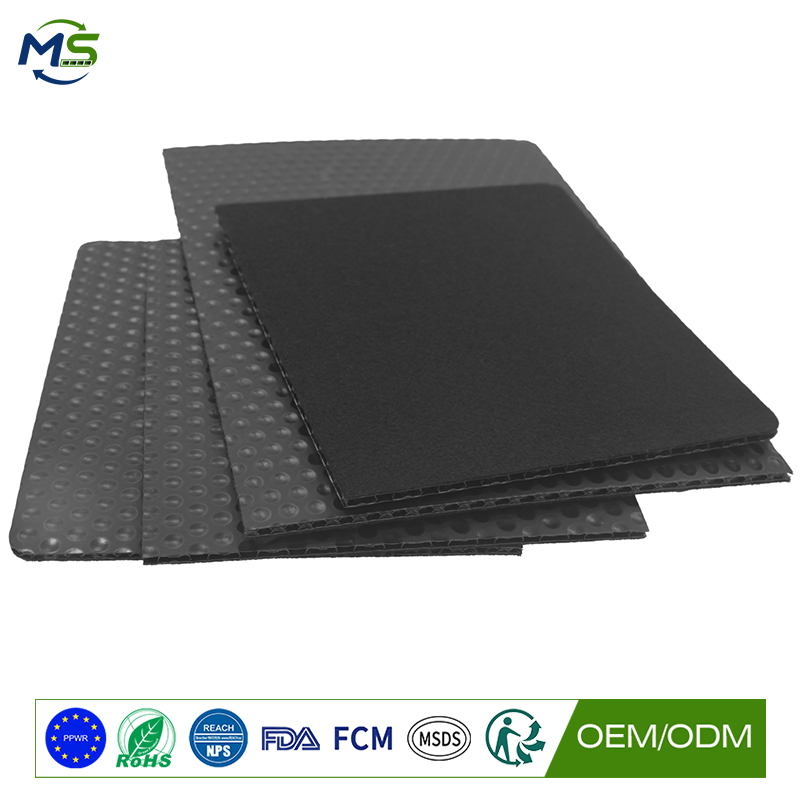 Felt Covered PP Honeycomb Floor Protection Board for Building and Interior Renovation