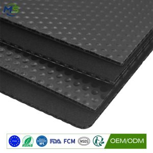 Custom PP Honeycomb Protection Board with Felt Backing for Construction Surface Protection