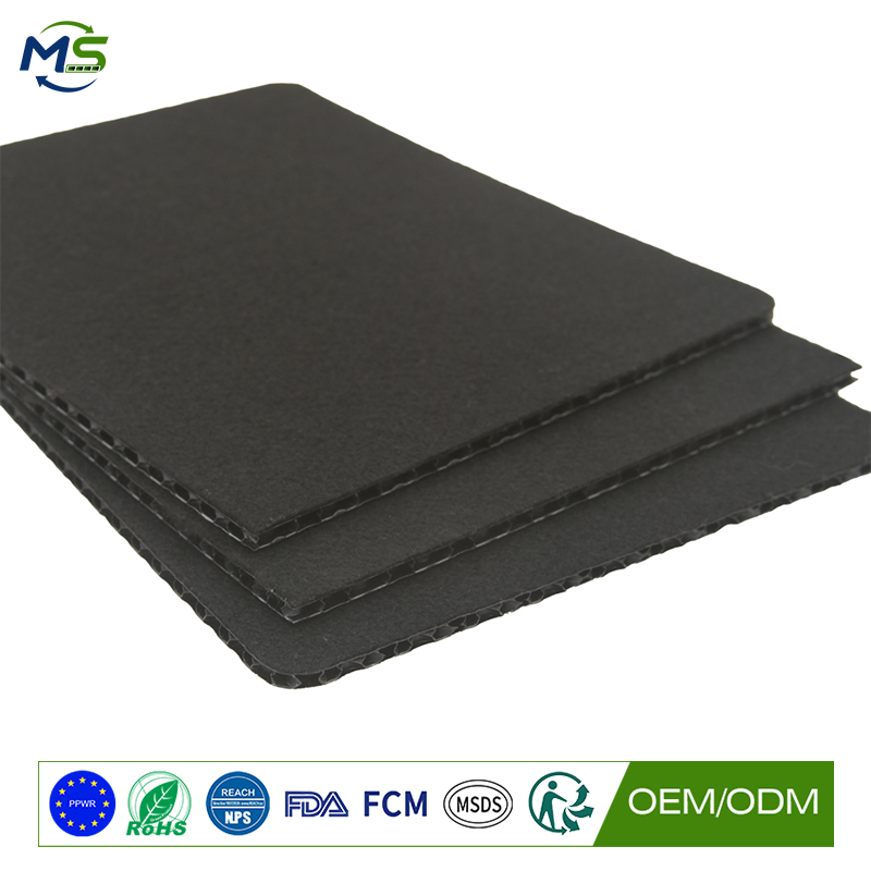Construction Floor Protection Board Made from Reusable PP Honeycomb Panel with Felt Surface