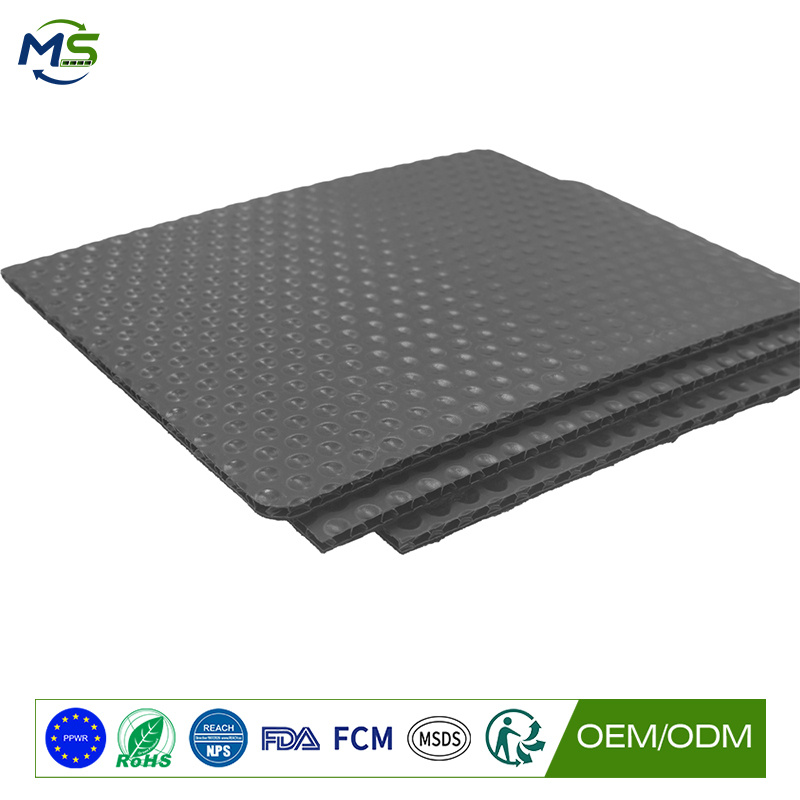 Reusable PP Wall Protection Sheet with Fleece Backing for Building Renovation