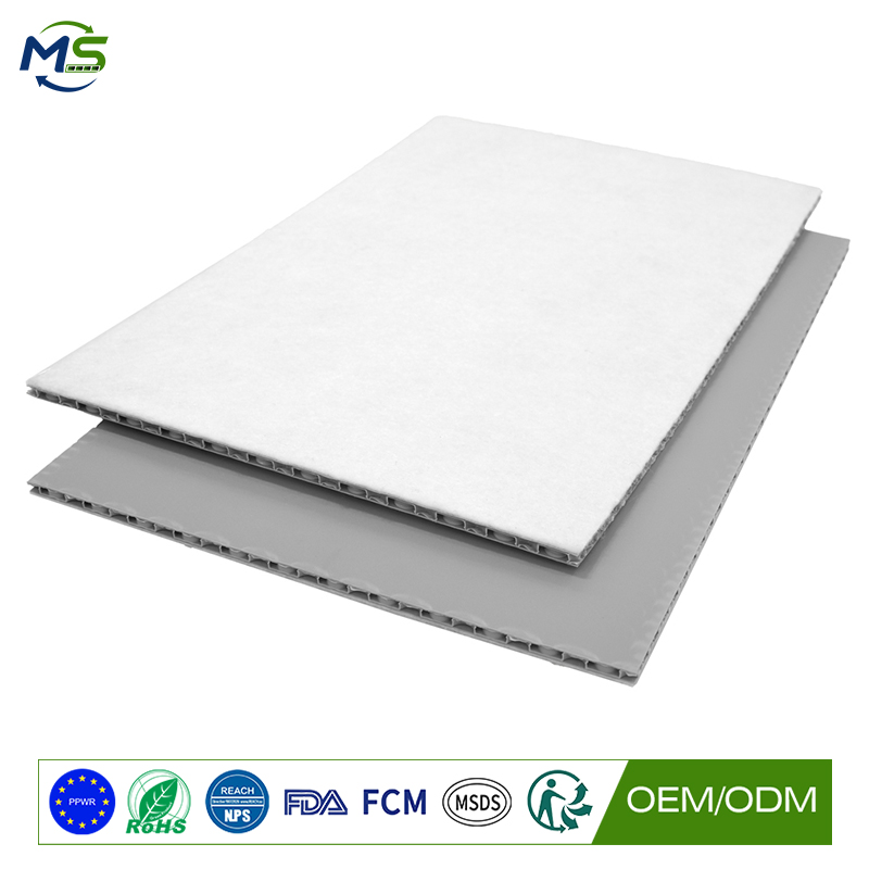 PP Honeycomb Wall Protection Sheet for Temporary Protection During Construction Projects