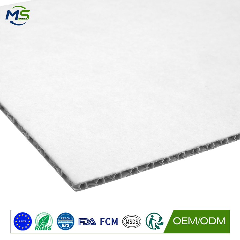 Reusable Felt Backed Stair Protection Sheet for Construction and Renovation Applications