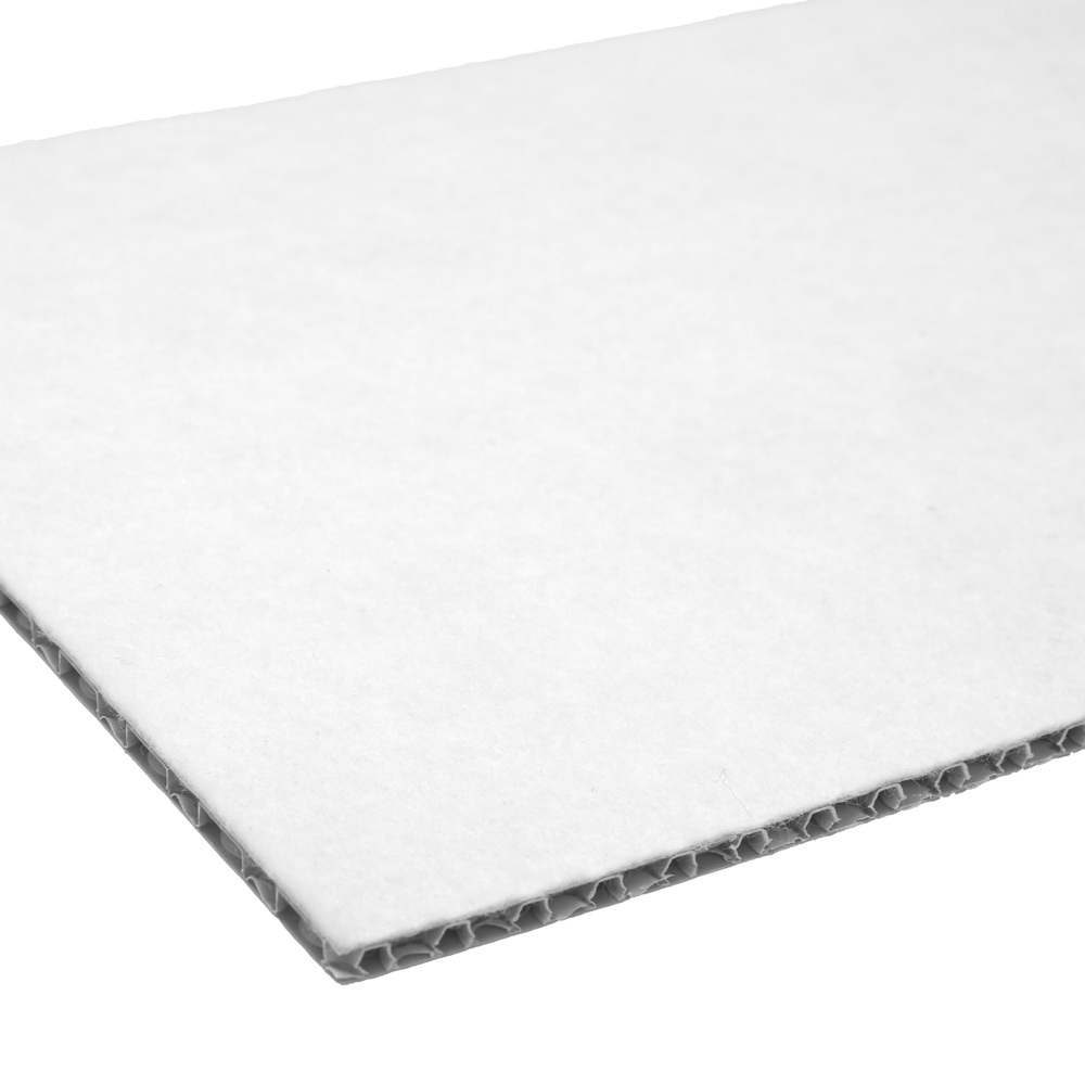 Temporary Surface Protection Board with Felt Backed PP Honeycomb Panel for Construction
