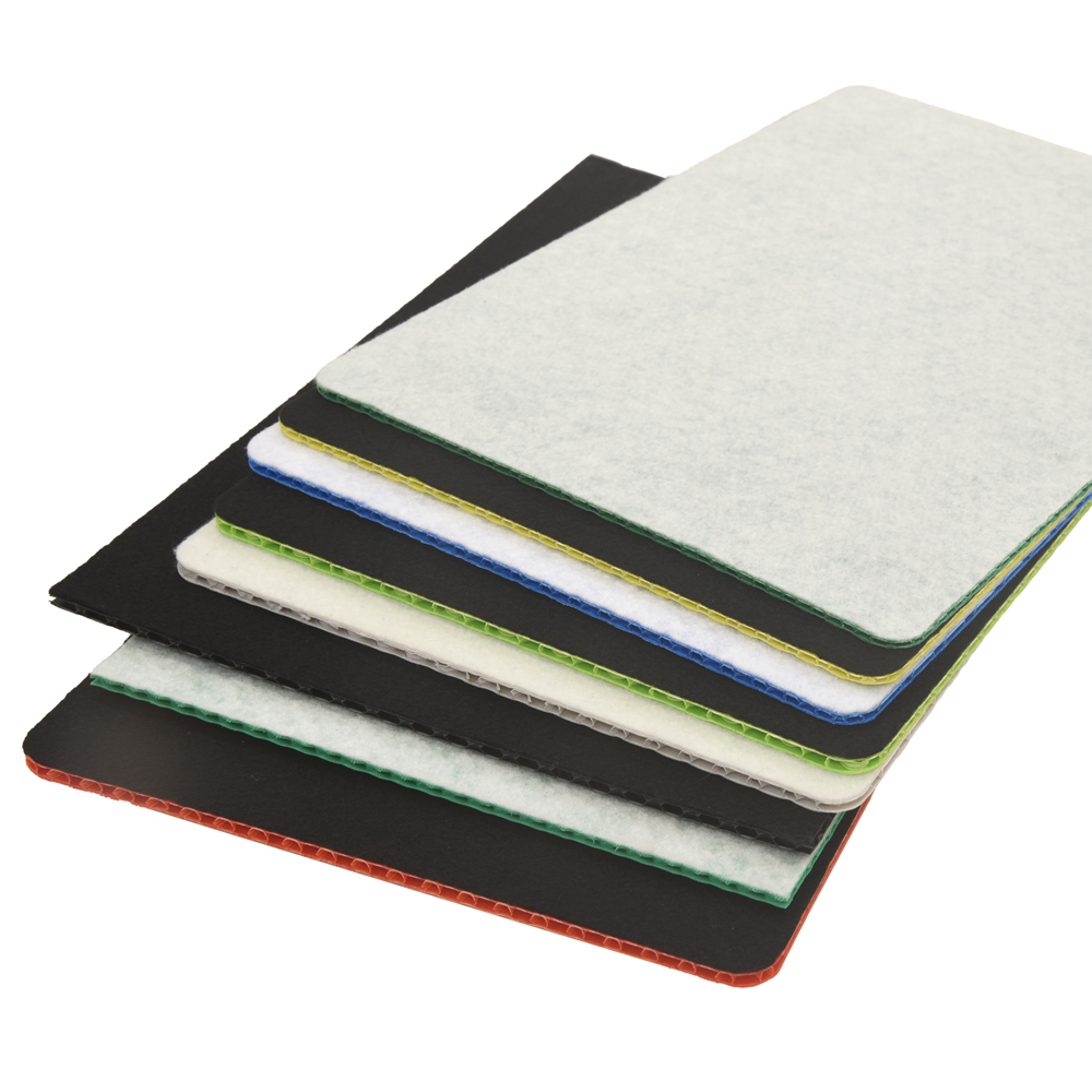 PP Honeycomb Protective Wall Board with Felt Surface for Building Construction - 3